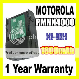 Replacement PMNN4000 BatteryMOTOROLA PMNN4000 Two Way Radio Battery18AH PMNN4000 Battery for MOTOROLA GP-68 GP68 Radio (c) mybattery motorola radio battery replacement